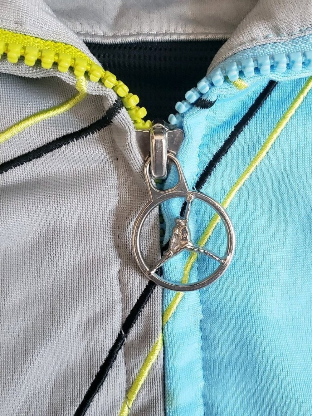Jordan Full-Zip Track Jacket Multicolor Colorblock L 256116-010 - Picture 5 of 11